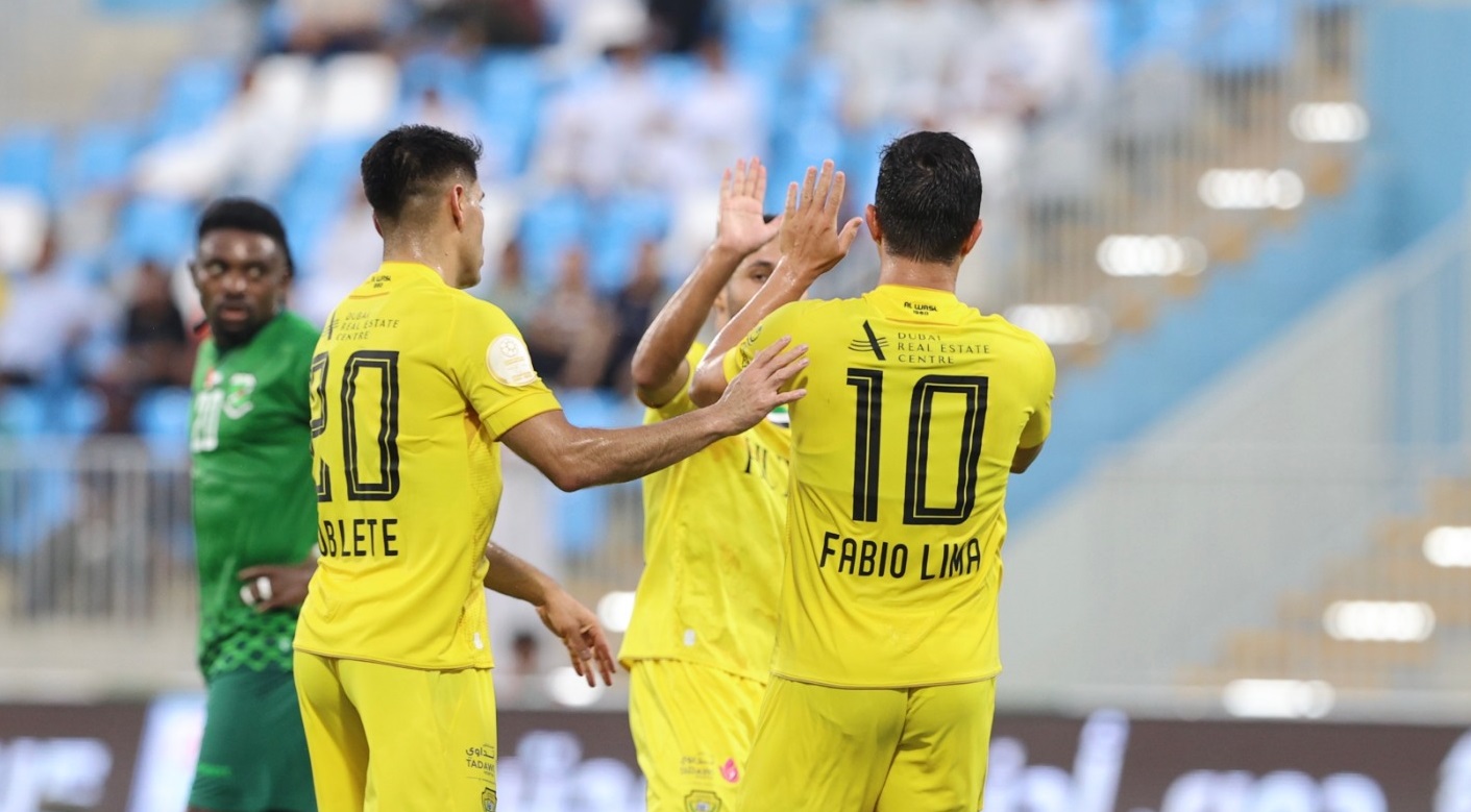 أهداف مباراة الوصل ضد العروبة في الجولة 24 بالدوري الإماراتي 2024-2025