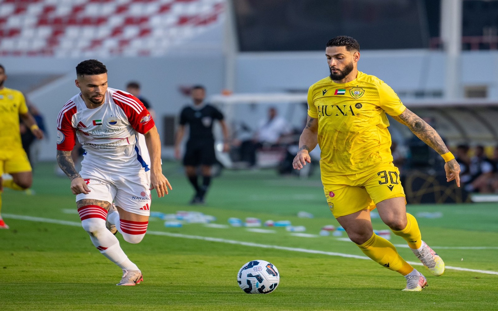 أهداف مباراة الشارقة ضد الوصل في الجولة 26 بالدوري الإماراتي 2024-2025