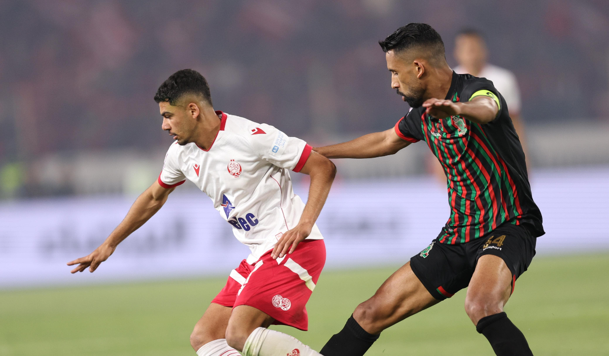 نتيجة مباراة الوداد ضد الجيش الملكي في الدوري المغربي – فوز أحمر