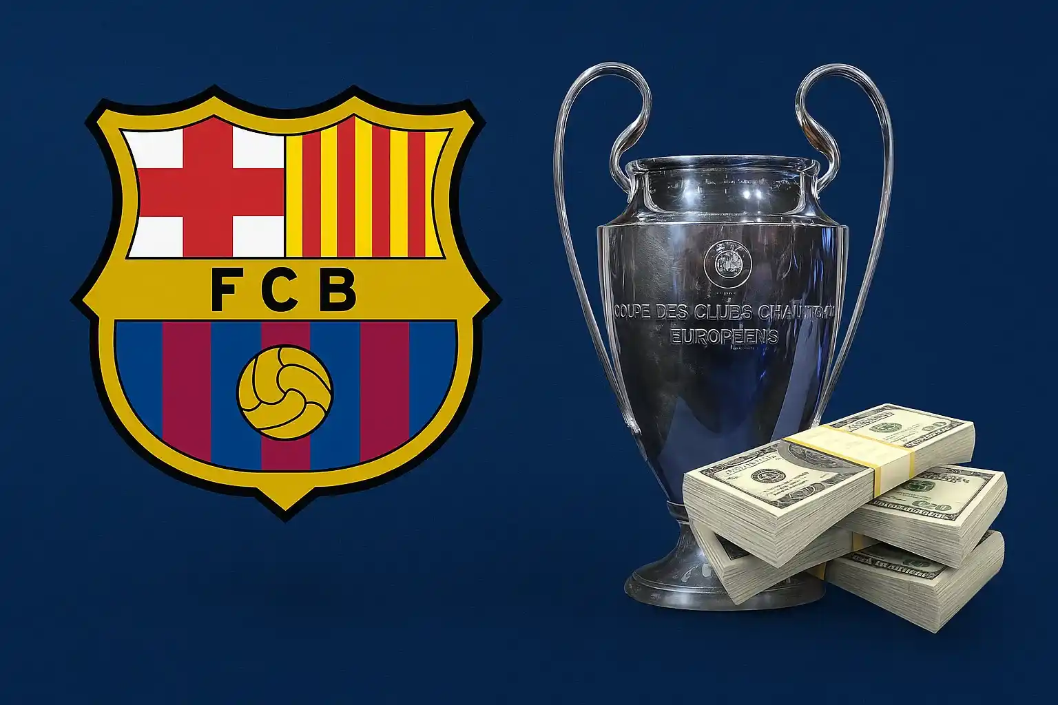 أرباح برشلونة المالية إذا صعد نهائي دوري أبطال أوروبا