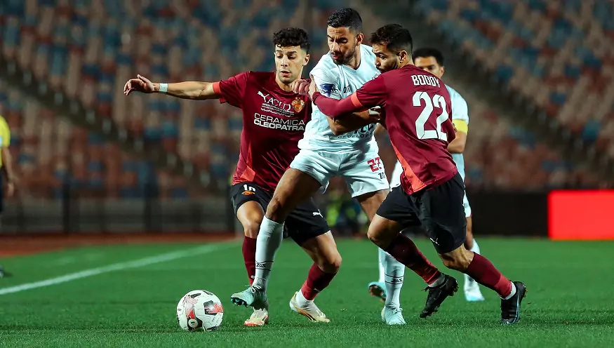 القنوات الناقلة لمباراة الزمالك ضد سيراميكا كليوباترا في الدوري المصري 2025