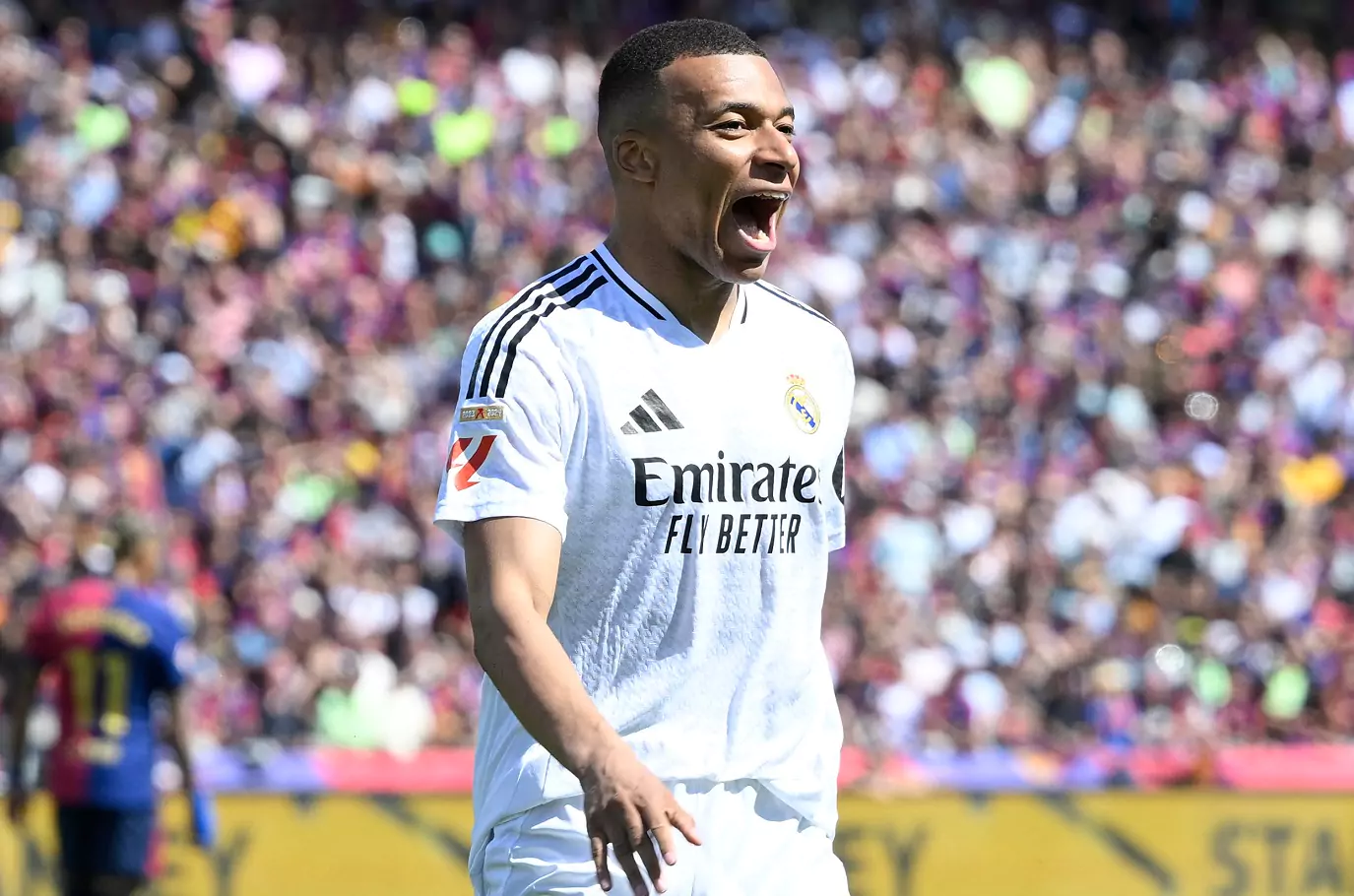 كيليان مبابي يصبح الهداف التاريخي لريال مدريد في موسمه الأول بالليجا