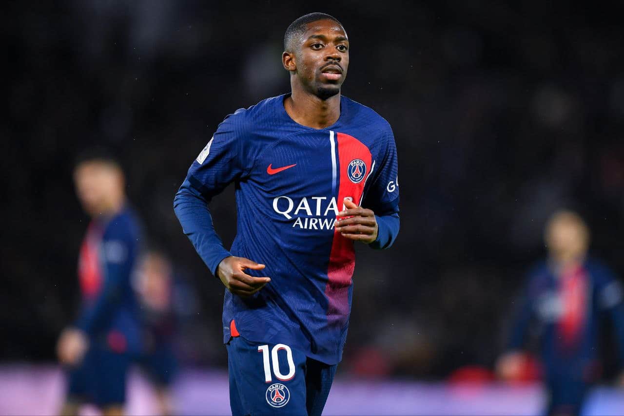 شكوك حول مشاركة عثمان ديمبيلي ضد أرسنال في إياب نصف نهائي دوري أبطال أوروبا