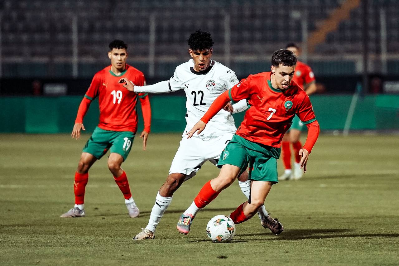أهداف مباراة المغرب ضد مصر في كأس أمم إفريقيا تحت 20 عامًا