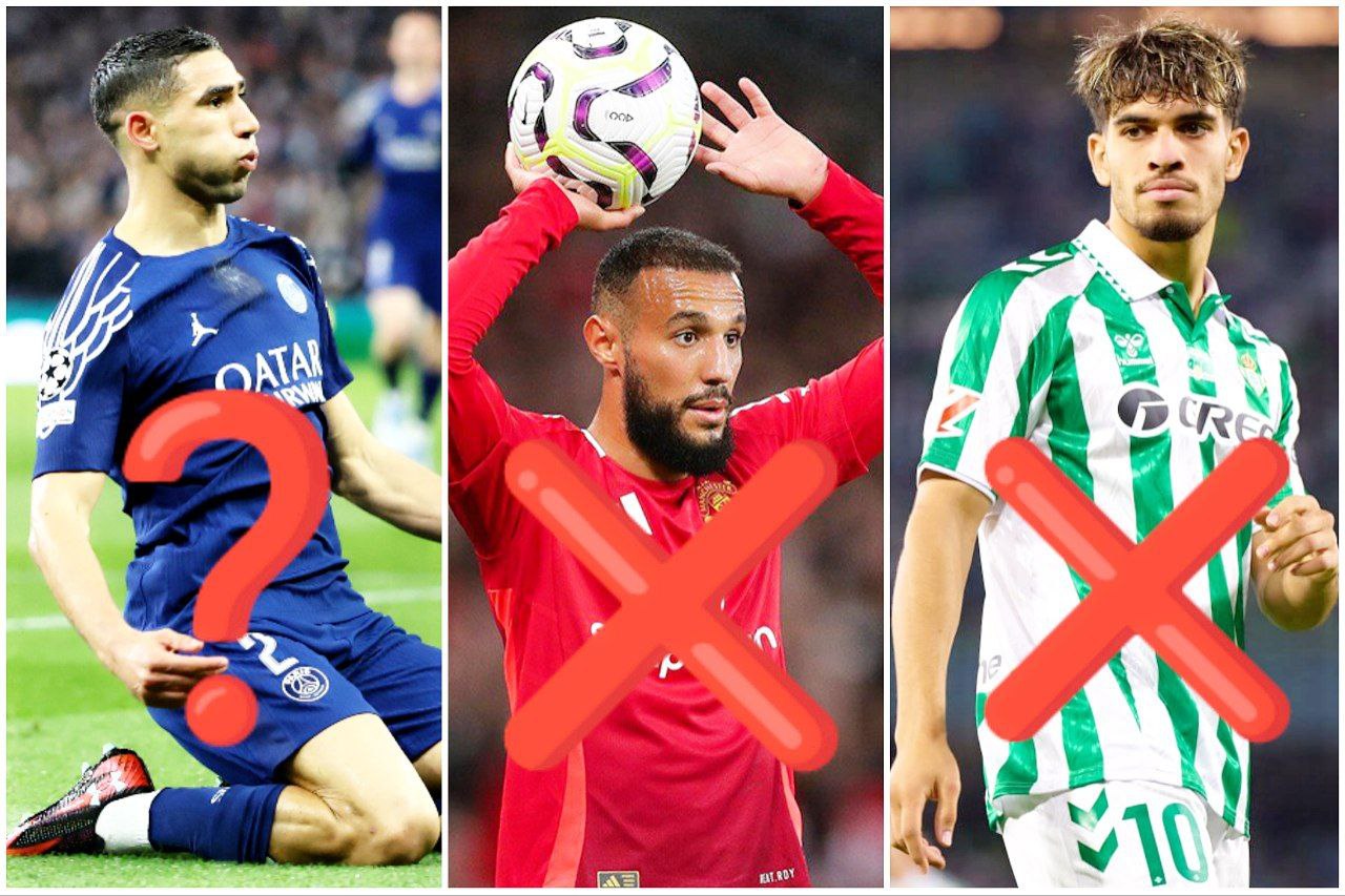 أشرف حكيمي الأمل الأخير.. نهائيات أوروبية مُخيبة للمحترفين المغاربة