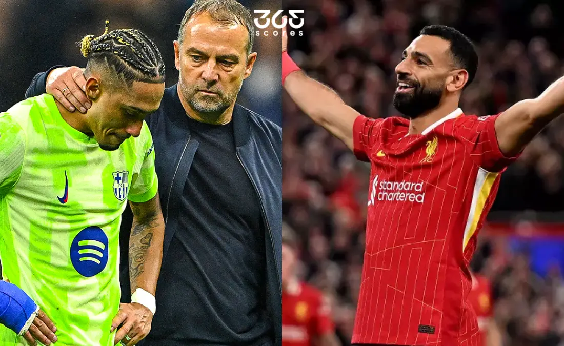 مصائب قوم عند قوم فوائد.. صلاح الأقرب للكرة الذهبية 2025 بسبب دموع رافينيا