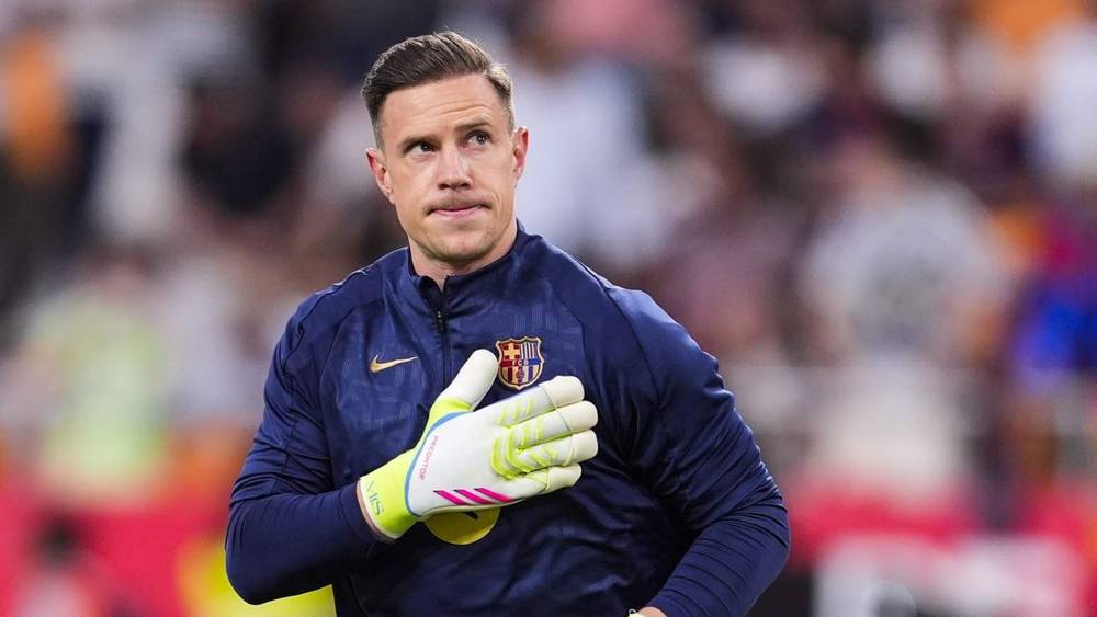 تير شتيغن حارس مرمى برشلونة