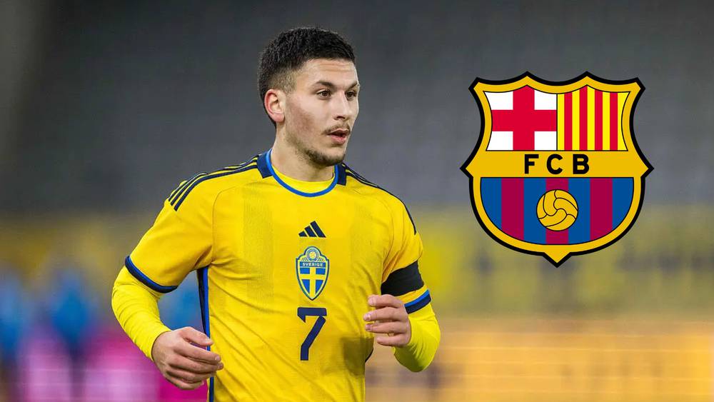 برشلونة يقترب من ضم الموهبة السويدية