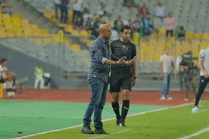 طارق مصطفى: واجهنا إنبي بهدف الفوز.. وسنبدأ التحضير للمباراة النهائية