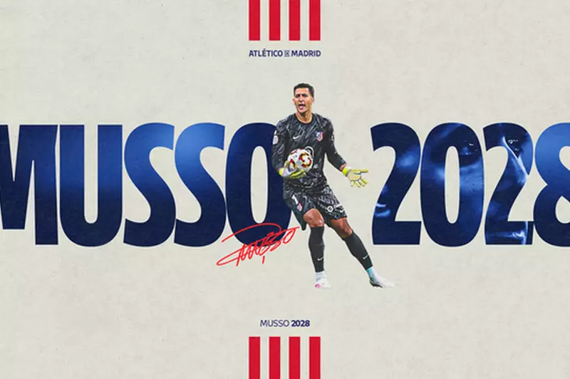 رسميًا.. أتلتيكو مدريد يضم الحارس الأرجنتيني خوان موسو حتى 2028