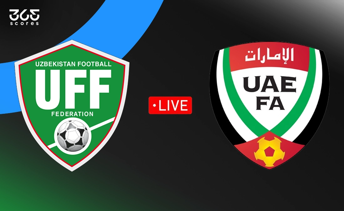 مباشر مباراة الإمارات اليوم ضد أوزبكستان في تصفيات كأس العالم 2026