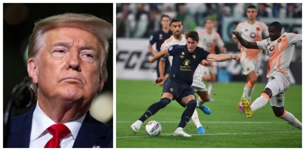 ترامب يعلق على زيارة يوفنتوس للبيت الأبيض قبل مباراة العين