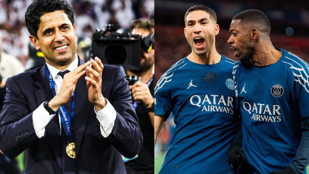 أشرف حكيمي وعثمان ديمبيلي